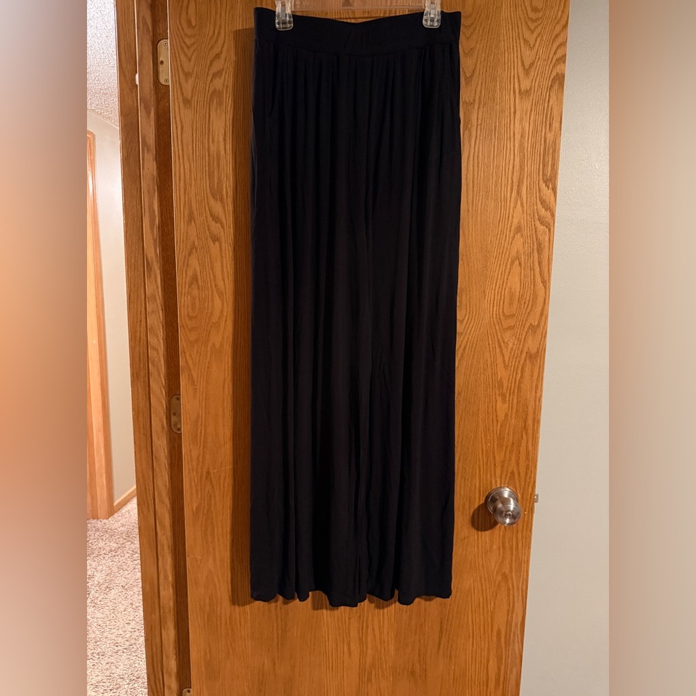 Chic Black Wide Leg Pants